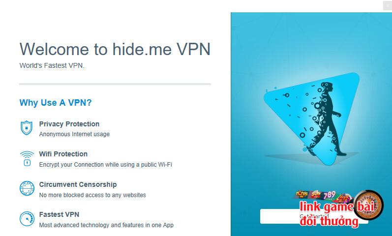 Tiến hành cài đặt phần mềm Hide.me VPN trên thiết bị